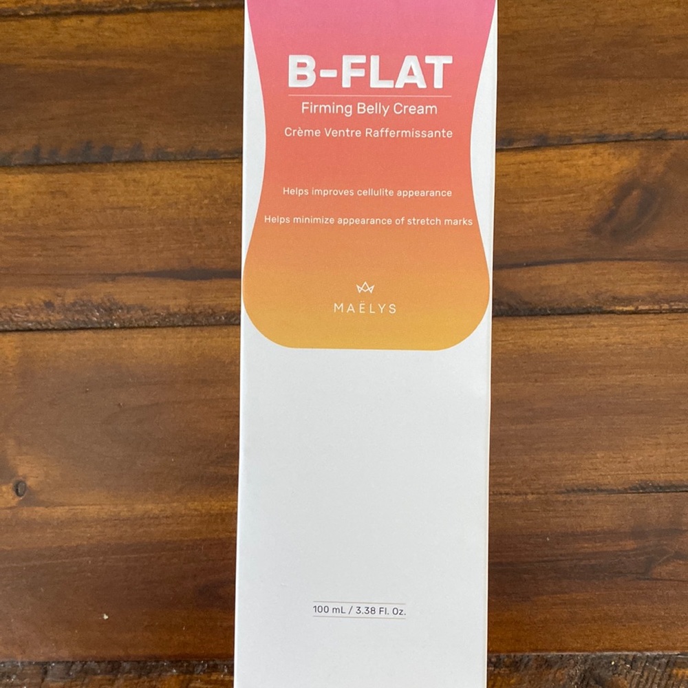 NEW B-Flat Firming Belly Cream 3.38 Fl. Oz.